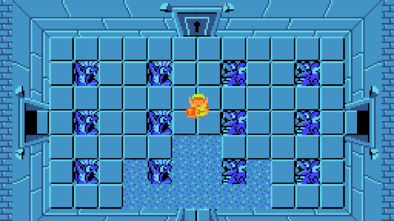 Legend of Zelda Dungeon built in Unity